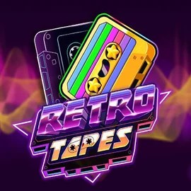 Retro Tapes slot logo by Push Gaming at Fontan Casino